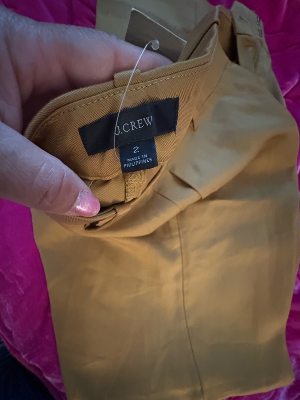 J. CREW Ingrid Gramercy High Rise Cappuccino Trouser Pants (BK254) - Picture 6 of 13